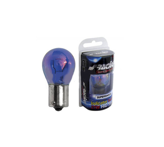 BAU15s 27W HID STYLE ΛΕΥΚΟ ΦΩΣ (ΜΟΝΟΠΟΛΙΚΟ-ΠΑΡΑΚΕΝΤΡΟ) SIMONI RACING - 1TΕΜ.