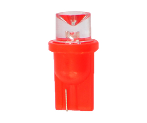 T10 W5W 12V W2,1x9,5d LED 1xFlux 8mm ΚΟΚΚΙΝΟ ΔΙΑΘΛΑΣΗΣ (ΚΑΡΦΩΤΟ ΑΚΑΛΥΚΟ) BLISTER 2ΤΕΜ. M-TECH