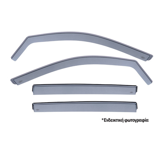 ΣΕΤ ΑΝΕΜΟΘΡΑΥΣΤΕΣ ΓΙΑ VW GOLF 5 5D 2003-2008 ΑΠΟ ΕΥΚΑΜΠΤΟ ΧΥΤΟ ΑΚΡΥΛΙΚΟ ΓΥΑΛΙ (CAST ACRYLIC GLASS) DGA - 4 ΤΕΜ.