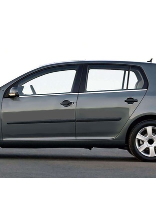 TRIM  ΠΑΡΑΘΥΡΩΝ ΑΥΤΟΚΟΛΛΗΤΑ ΧΡΩΜΙΟΥ 4ΤΕΜ. ΓΙΑ VW GOLF 5 HB 5D 2004-2009