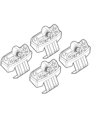 ΑΚΡΑ ΓΙΑ ΜΠΑΡΕΣ NORDRIVE ΓΙΑ FORD S-MAX 10/15+ KIT