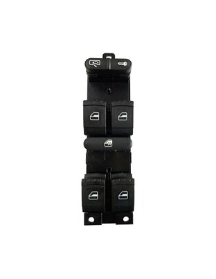 ΔΙΑΚΟΠΤΗΣ ΓΙΑ VW BORA / GOLF 4 / PASSAT / SEAT LEON / TOLEDO ΠΟΛΛΑΠΛΟΣ ΠΑΡΑΘΥΡΩΝ 9 PIN NTY - orig. 1J4959857B - 1 ΤΕΜ.