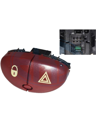 ΔΙΑΚΟΠΤΗΣ ΓΙΑ PEUGEOT 206 1998+ 5PIN ΑΛΑΡΜ orig.6554.L0