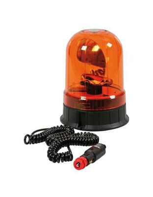 Φάρος RH-2 12V/24V Μαγνητικός με φις αναπτήρα Πορτοκαλί 130x195mm