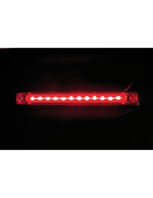 ΦΩΣ ΦΟΡΤΗΓΟΥ 12LED ΚΟΚΚΙΝΟ 24V 155mm