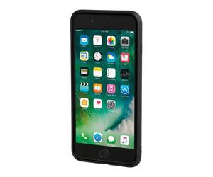 APPLE iPHONE 7 PLUS ΚΑΙ 8 PLUS ΘΗΚΗ ΚΙΝΗΤΟΥ DUO POCKET ΜΑΥΡΟ-ΚΟΚΚΙΝΟ ΜΑΓΝΗΤΙΚΗ SILVER LINE