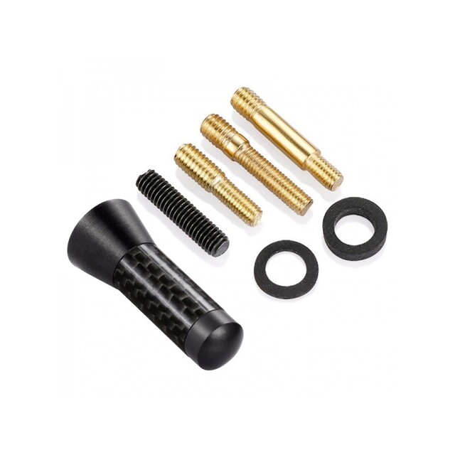 Κεραία οροφής μαύρη carbon mini