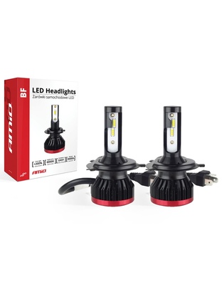 Amio - H4 BF-SERIES 6-18V 50W ETi-1860 2X25W 6.000K 3100lm LED (ΜΕ ΑΝΕΜΙΣΤΗΡΑΚΙ) -2ΤΕΜ (02241/AM)
