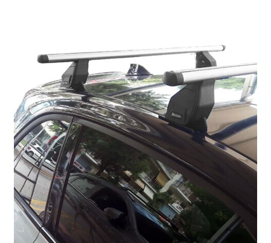 KIT ΜΕ ΜΠΑΡΕΣ ΟΡΟΦΗΣ ΓΙΑ FIAT DOBLO RESTYLING 2009-2010 ΑΛΟΥΜΙΝΙΟΥ TEMA MENABO (AL1-3360-FIX005GS)-2 ΤΕΜ.