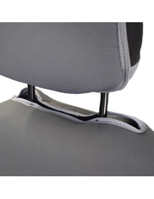 ΗΜΙΚΑΛΥΜΜΑΤΑ ΚΑΘΙΣΜΑΤΩΝ BUCKET RECARO ΓΚΡΙ ΜΕ ΥΠΟΔΟΧΗ ΠΡΟΣΚΕΦΑΛΟΥ ΜΕ VELCRO ΚΑΙ ΠΡΟΣΚΕΦΑΛΑ 2ΤΕΜ.