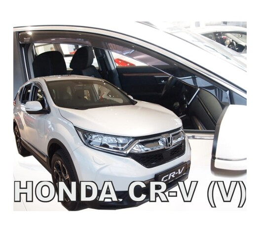 ΑΝΕΜΟΘΡΑΥΣΤΕΣ ΓΙΑ HONDA CR-V 5D 2018+ ΖΕΥΓΑΡΙ ΑΠΟ ΕΥΚΑΜΠΤΟ ΦΙΜΕ ΠΛΑΣΤΙΚΟ HEKO - 2 ΤΕΜ.