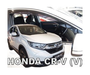 ΑΝΕΜΟΘΡΑΥΣΤΕΣ ΓΙΑ HONDA CR-V 5D 2018+ ΖΕΥΓΑΡΙ ΑΠΟ ΕΥΚΑΜΠΤΟ ΦΙΜΕ ΠΛΑΣΤΙΚΟ HEKO - 2 ΤΕΜ.