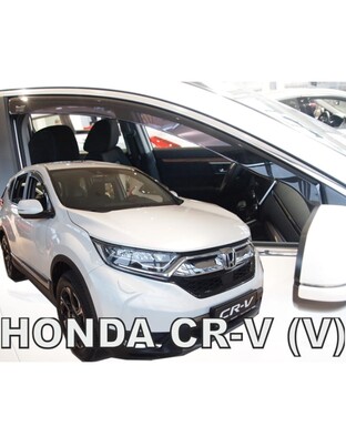 ΑΝΕΜΟΘΡΑΥΣΤΕΣ ΓΙΑ HONDA CR-V 5D 2018+ ΖΕΥΓΑΡΙ ΑΠΟ ΕΥΚΑΜΠΤΟ ΦΙΜΕ ΠΛΑΣΤΙΚΟ HEKO - 2 ΤΕΜ.