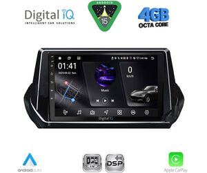 DIGITAL IQ RSG 6509_CPA (9inc) MULTIMEDIA TABLET for PEUGEOT 208 – 2008 mod. 2021-2026