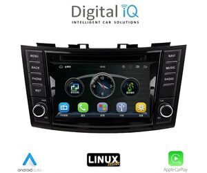 DIGITAL IQ BLA 077_CPA (7" DECK) MULTIMEDIA LINUX SYSTEM for SUZUKI SWIFT mod. 2011-2016