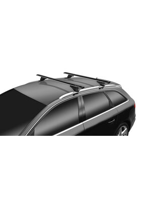 MENABO ΜΠΑΡΕΣ ΟΡΟΦΗΣ ΑΛΟΥΜΙΝΙΟΥ LEOPARD XL BLACK 135 cm ΣΕ ΜΑΥΡΟ ΧΡΩΜΑ ΓΙΑ Volvo XC60 5 doors 2008>2013 ME FLUSH RAILS - 2 ΤΕΜ. (12360/MB)