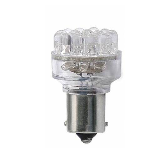 ΛΑΜΠΑΚΙ ΔΙΠΟΛΙΚΟ 24 LED 12V 360ο ΚΟΚΚΙΝΟ SIMONI RACING - 1 ΤΕΜ.