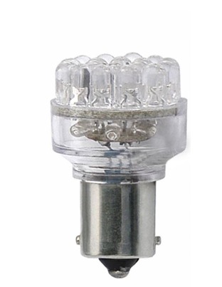 ΛΑΜΠΑΚΙ ΔΙΠΟΛΙΚΟ 24 LED 12V 360ο ΚΟΚΚΙΝΟ SIMONI RACING - 1 ΤΕΜ.