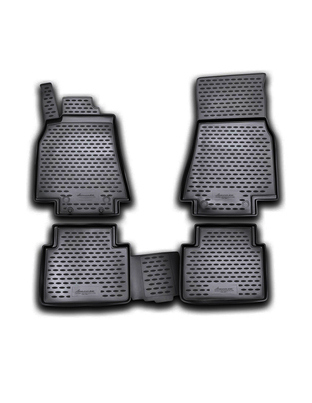 ΠΑΤΑΚΙΑ ΣΕ ΣΚΑΦΗ TPE ΛΑΣΤΙΧΟ ΓΙΑ MERCEDES B-KLAS T245 2005+  ΣΕ ΜΑΥΡΟ ΧΡΩΜΑ NOVLINE - 4 ΤΕΜ.