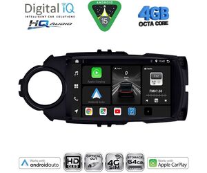 DIGITAL IQ BXK 19737FL_CPAA (9inc) MULTIMEDIA TABLET for TOYOTA YARIS mod. 2015-2020