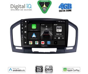DIGITAL IQ BXF 16491BL_CPAA (9inc) MULTIMEDIA TABLET for OPEL INSIGNIA  mod. 2008-2013 (BLACK)