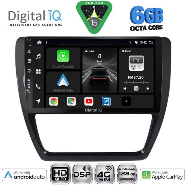 DIGITAL IQ BXF 17741_CPAA (10inc) MULTIMEDIA TABLET for VW JETTA mod. 2010-2016
