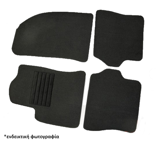 Cik -  ΠΑΤΑΚΙΑ ΜΟΚΕΤΑ ΓΙΑ JEEP WRANGLER JK 2007-2018 ΣΕ ΜΑΥΡΟ ΧΡΩΜΑ ΧΩΡΙΣ ΚΟΥΜΠΩΜΑΤΑ - 4 ΤΕΜ. (VM.JP.840674/CK)