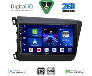 DIGITAL IQ BXC 31904D_CPAA (9inc) MULTIMEDIA TABLET for HONDA CIVIC 4Doors mod. 2012-2016