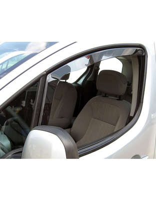 ΑΝΕΜΟΘΡΑΥΣΤΕΣ ΓΙΑ NISSAN NAVARA D22 PICK UP (ΧΩΡΙΣ ΕΣΟΧΗ) 2D/4D >1998>2001 ΖΕΥΓΑΡΙ ΑΠΟ ΕΥΚΑΜΠΤΟ ΦΙΜΕ ΠΛΑΣΤΙΚΟ HEKO - 2 ΤΕΜ.