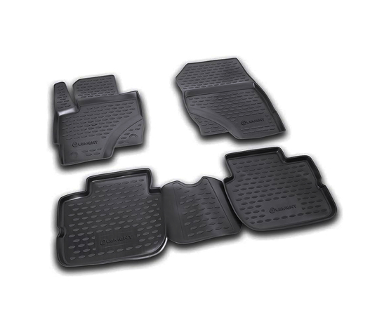 ΠΑΤΑΚΙΑ ΣΕ ΣΚΑΦΗ TPE ΛΑΣΤΙΧΟ ΓΙΑ MITSUBISHI COLT 3D 2008+  ΣΕ ΜΑΥΡΟ ΧΡΩΜΑ NOVLINE - 4 ΤΕΜ.