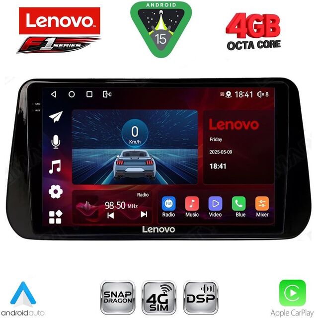 LENOVO SSQ 9238B_CPA (10inc) MULTIMEDIA TABLET for HYUNDAI IX45 - SANTA FE mod. 2021-2023