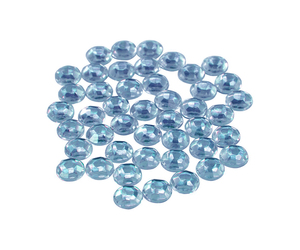 ΔΙΑΚΟΣΜΗΤΙΚΑ STRASS ΜΠΛΕ 50τμχ. 8mm