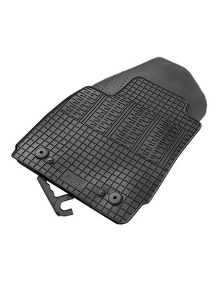 Cik - ΠΑΤΑΚΙΑ ΑΥΤΟΚΙΝΗΤΟΥ ΑΠΟ ΛΑΣΤΙΧΟ ΓΙΑ FORD FIESTA 3D / 5D 06/2017+ / FORD PUMA 11/2019+ ΣΕ ΜΑΥΡΟ ΧΡΩΜΑ ΜΕ ΚΟΥΜΠΩΜΑΤΑ - 4 ΤΕΜ. (RM.FO.0032/CK)