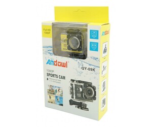 ΑΔΙΑΒΡΟΧΗ ACTION CAMERA 1080P ANDOWL QY-09K