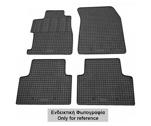 Cik - ΠΑΤΑΚΙΑ ΑΥΤΟΚΙΝΗΤΟΥ ΑΠΟ ΛΑΣΤΙΧΟ ΓΙΑ SUZUKI JIMNY 3D / 5D 2018+ ΣΕ ΜΑΥΡΟ ΧΡΩΜΑ ΜΕ ΚΟΥΜΠΩΜΑΤΑ - 4 ΤΕΜ. (RM.SUZ.0006/CK)