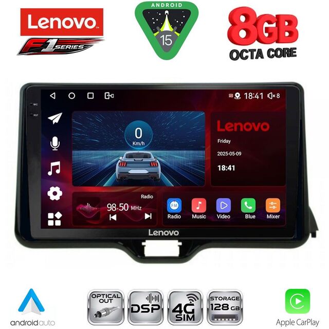 LENOVO SSR 10738_CPA (10inc) MULTIMEDIA TABLET for TOYOTA YARIS mod. 2020-2026 - MAZDA 2 mod. 2023-2026