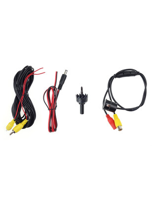 Amio - ΚΑΜΕΡΑ ΟΠΙΣΘΟΠΟΡΕΙΑΣ HD-307 IR NIGHT VISION ΜΕ LED 18mm 12V - 1 τεμ. (02164/AM)