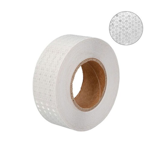RCHANG ΑΝΑΚΛΑΣΤΙΚΗ ΤΑΙΝΙΑ ΛΕΥΚΗ PVC 5cm*5m W15230-6