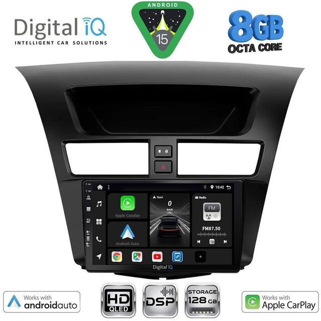 DIGITAL IQ BXF 7364_CPAA (9inc) MULTIMEDIA TABLET for MAZDA BT50 mod. 2012-2019