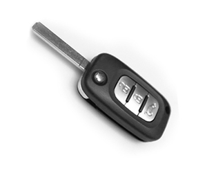 RENAULT CLIO III / MODUS ΑΝΑΔΙΠΛΟΥΜΕΝΟ ΑΝΤΑΛΛΑΚΤΙΚΟ ΚΛΕΙΔΙ ΜΕ ΚΑΛΥΜΜΑ 3 ΚΟΥΜΠΙΩΝ DGA - 1 ΤΕΜ.