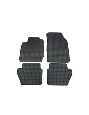 Cik - ΠΑΤΑΚΙΑ ΑΥΤΟΚΙΝΗΤΟΥ ΑΠΟ ΛΑΣΤΙΧΟ ΓΙΑ FORD FIESTA 3D / ST 5D / ST2 2017+ ΣΕ ΜΑΥΡΟ ΧΡΩΜΑ ΜΕ ΚΟΥΜΠΩΜΑΤΑ - 4 ΤΕΜ. (RM.FO.0033/CK)