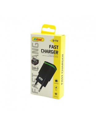 ΑΝΤΑΠΤΟΡΑΣ ΦΟΡΤΙΣΤΗ 2X USB ANDOWL Q-T72