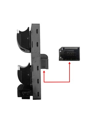 ΔΙΑΚΟΠΤΗΣ ΓΙΑ AUDI A3 2003+ / A6 2004+ / Q7 2006+ ΠΟΛΛΑΠΛΟΣ ΠΑΡΑΘΥΡΩΝ 10 PIN NTY - orig. 4F0959851H / 4F0959851H5PR - 1 ΤΕΜ.