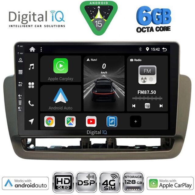 DIGITAL IQ BXF 17572GR_CPAA (9inc) MULTIMEDIA TABLET for SEAT IBIZA mod. 2012-2015