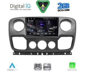 DIGITAL IQ RSF 4463_CPA (10inc) MULTIMEDIA TABLET for NISSAN NV400 - OPEL MOVANO - RENAULT MASTER mod. 2010-2020