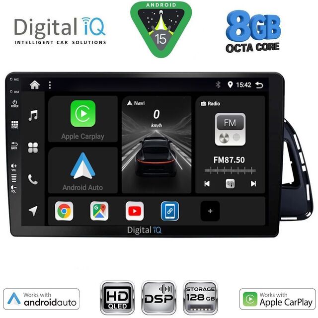 DIGITAL IQ BXF 7015_CPAA (10inc) MULTIMEDIA TABLET for AUDI Q5 mod. 2010-2018