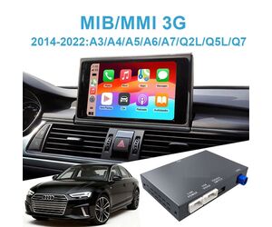 DIGITAL IQ AD 9014W CPA (WIRELESS CARPLAY / ANDROID AUTO BOX with 2 CAMERA IN for AUDI mod. 2014-2022 with MIB/MIB2)
