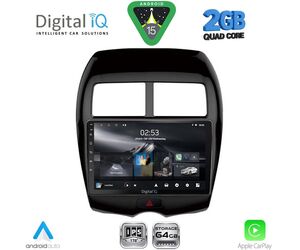 DIGITAL IQ RSD 1430_CPA (10inc) MULTIMEDIA TABLET for MITSUBISHI ASX mod. 2009-2019 - PEUGEOT 4008 mod. 2012-2018