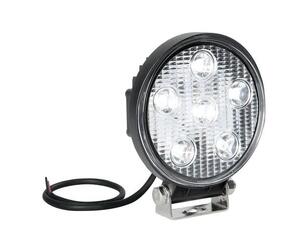 ΠΡΟΒΟΛΕΑΣ ΕΡΓΑΣΙΑΣ ΣΤΡΟΓΓΥΛΟΣ  WL-16 - 6 LED 18W 10-30V (137x116x42 mm) BASIC LINE - 1 ΤΕΜ.