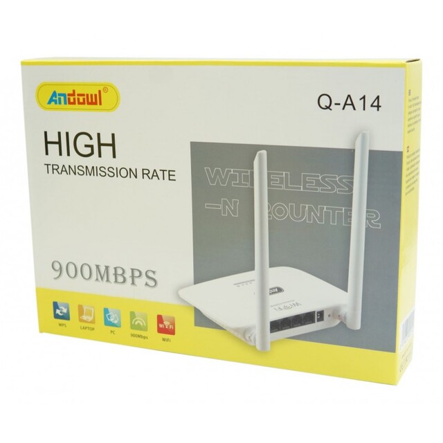 ΑΣΥΡΜΑΤΟ ROUTER ΥΨΗΛΗΣ ΜΕΤΑΔΟΣΗΣ 900MBPS ANDOWL AN-Q-A14